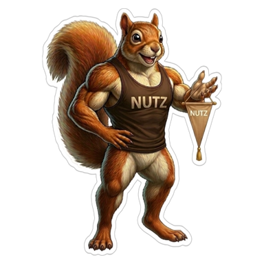 NUTZ Welcome Mascot